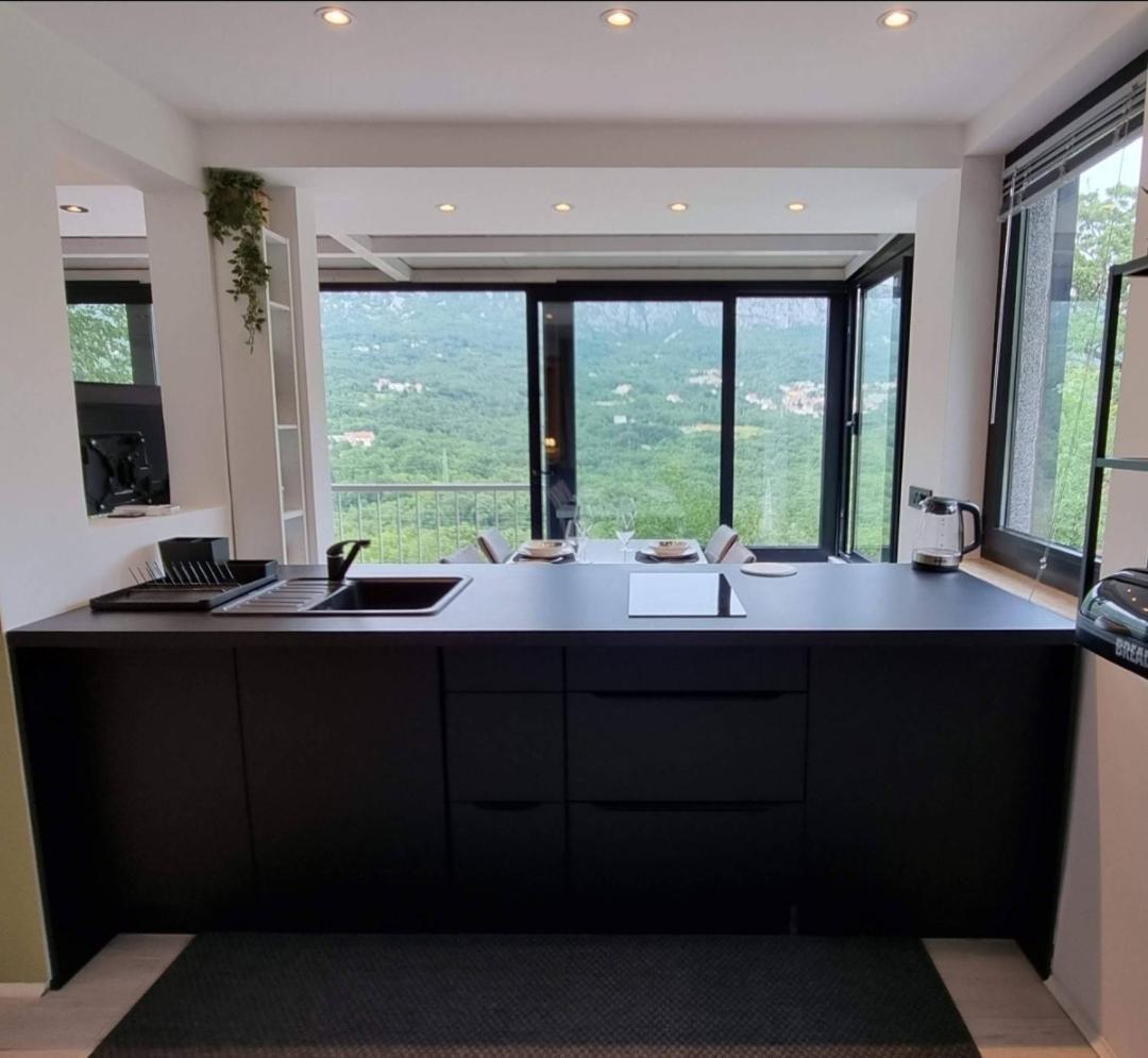 Amazing Sea-Mountain Valley View House With 3 Terraces And Huge Chill Gardens, 5Min From The Sea! Bribir  Εξωτερικό φωτογραφία
