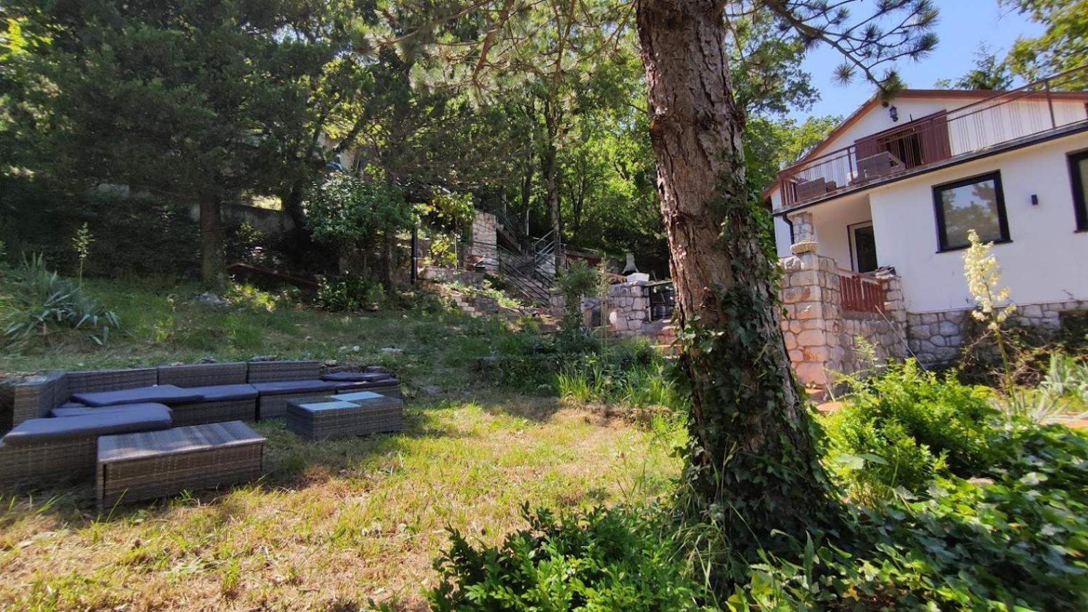 Amazing Sea-Mountain Valley View House With 3 Terraces And Huge Chill Gardens, 5Min From The Sea! Bribir  Εξωτερικό φωτογραφία