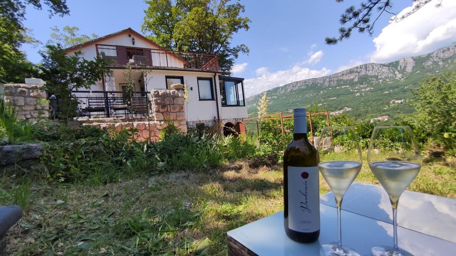 Amazing Sea-Mountain Valley View House With 3 Terraces And Huge Chill Gardens, 5Min From The Sea! Bribir  Εξωτερικό φωτογραφία