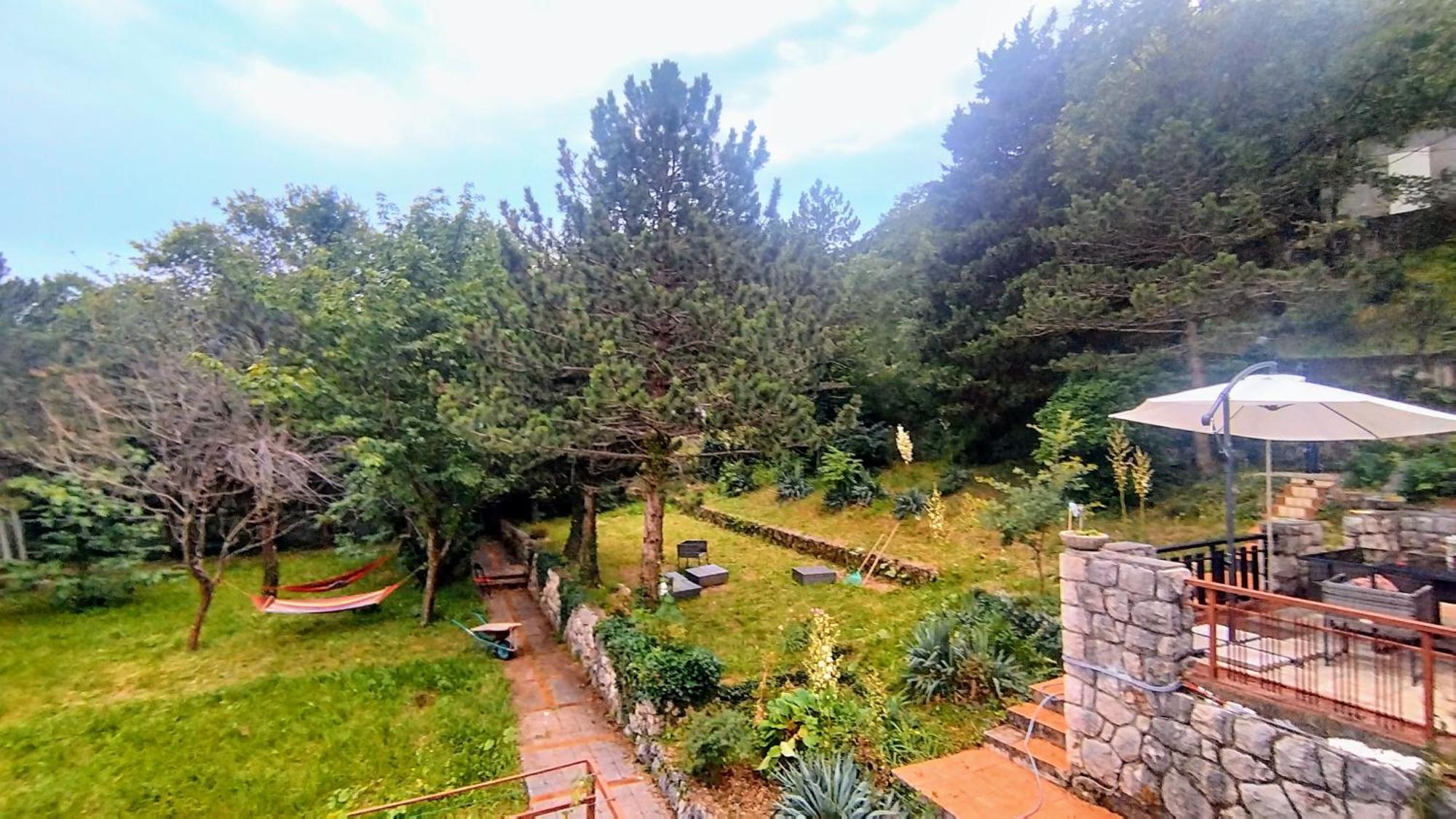 Amazing Sea-Mountain Valley View House With 3 Terraces And Huge Chill Gardens, 5Min From The Sea! Bribir  Εξωτερικό φωτογραφία